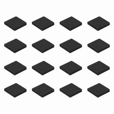 16 Pcs Single Sided Speaker Isolation Feet Pads, 30mmx5mm Foam Base Pads, Black