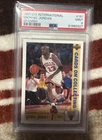 1991 U.D. Upper Deck International Michael Jordan Italian #181 Card PSA 9 MINT