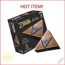 BePuzzled, Legend of Zelda Triforce Hanayama Cast Brain Teaser Mensa Rated Level