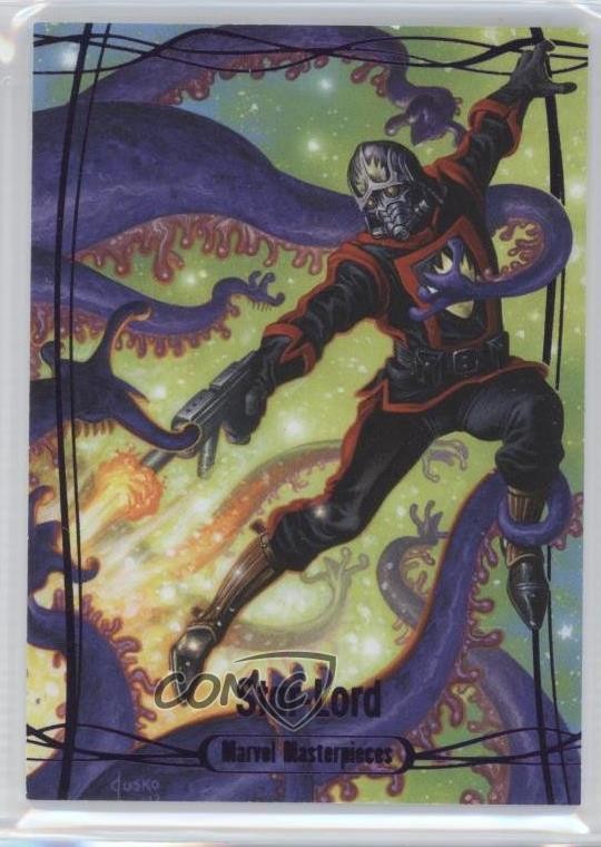 2016 Upper Deck Marvel Masterpieces Epic Purple 118/199 Star-Lord #41 1u0