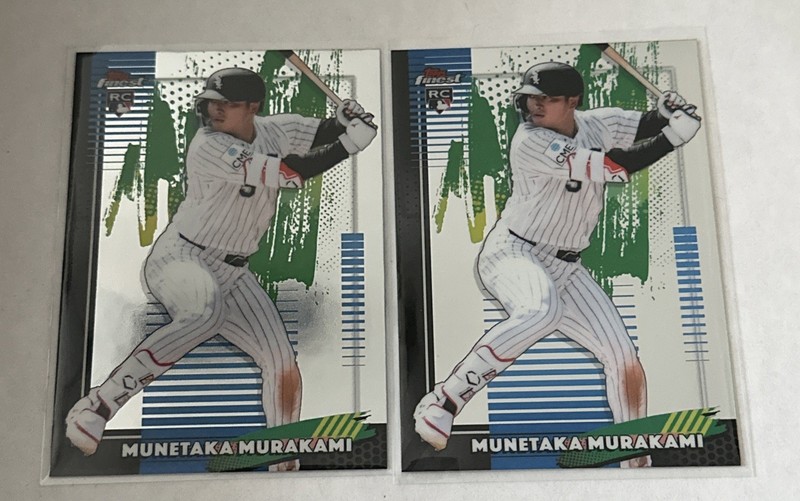 2026 Topps Finest Munetaka Murakami (RC) Common #5 (lot of 2) White Sox Rookie