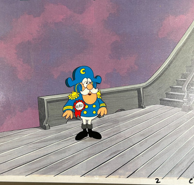 Cap'n Crunch Hero Animation Art Production Cel
