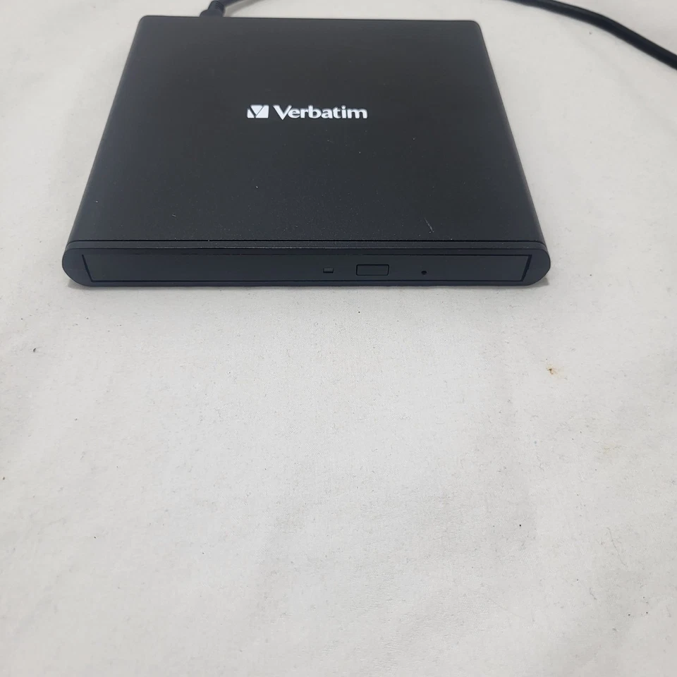 Verbatim 98938 External Slimline CD/DVD Writer USB 2.0 - Black DPAA - Image 3 of 4