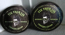 Lot of 2 Fix Your Lid Forming Cream Medium Hold Medium Shine Hair Care 3.75 oz -