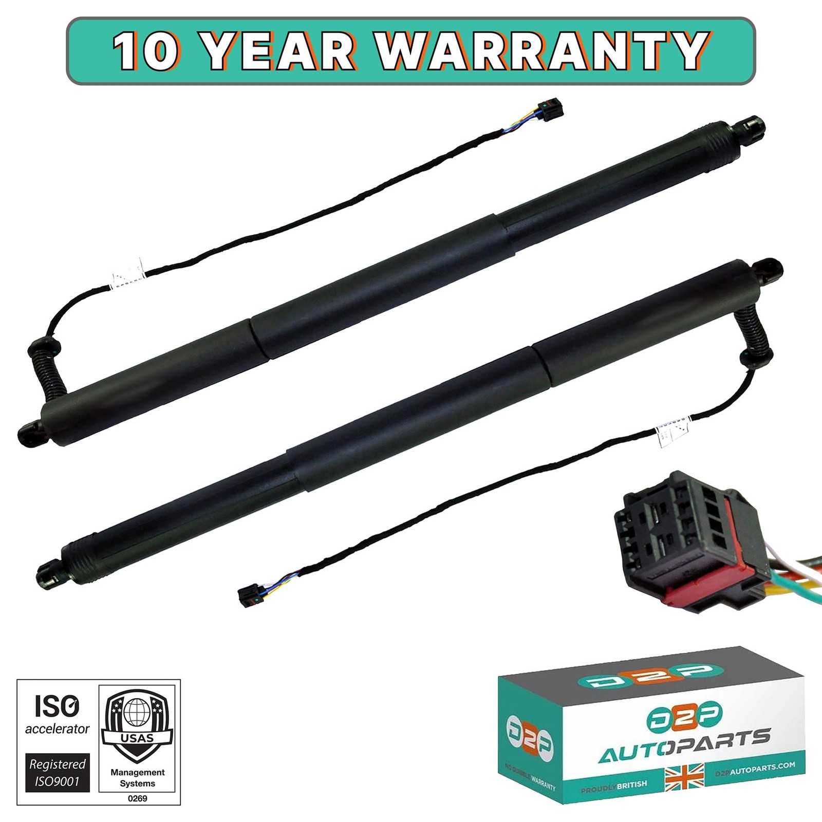 TFSI TSI TDI QUATTRO RS PERFORMANCE GAS STRUTS FOR AUDI Q3 8UB, 8UG (2011-2018)