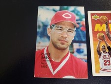 Chris Sabo Cincinnati Reds  1989 Superstar Photos #13 FULL Size WOW