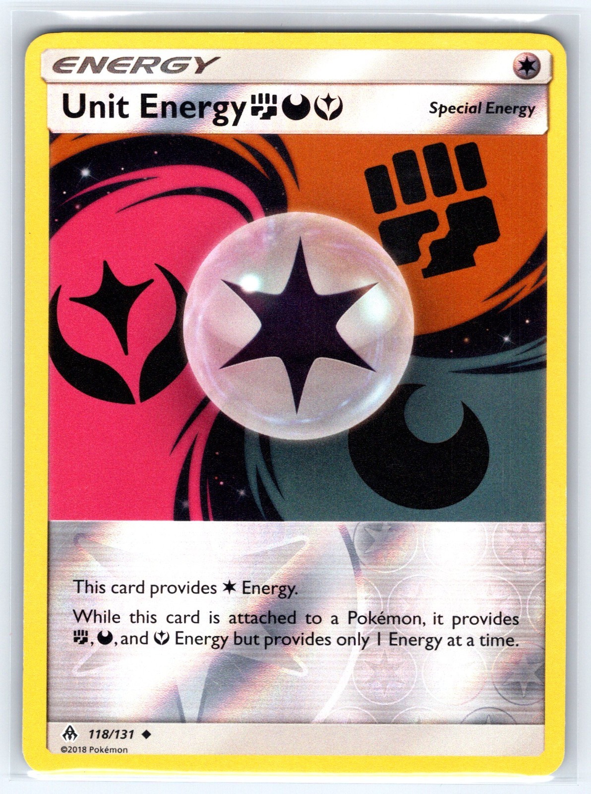 Unit Energy FDY 118/131 Sm-Forbidden Light Reverse Holo MP