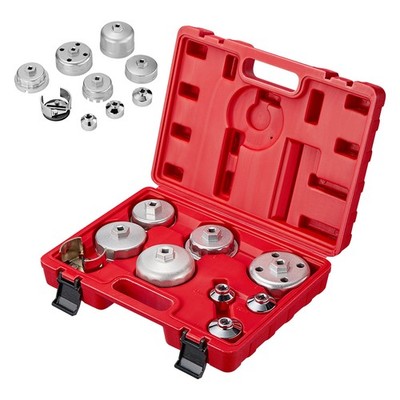 9Pcs Oil Filter Wrench Socket Set Professional Cup Type Universal Remover Tool