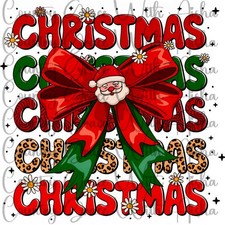 Sublimation Print Christmas Bow Ready Press Paper Ink Heat Transfer