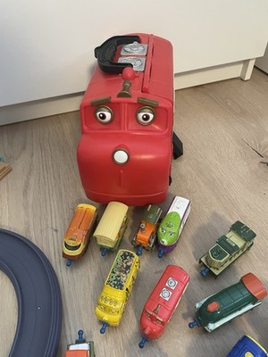 Chuggington Koffer Züge Bahnhof Station Elektrischer Zug Lok 