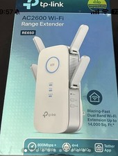 TP-Link RE650 AC2600 Dual-Band MU-MIMO Wi-Fi Extender 1733Mbps White