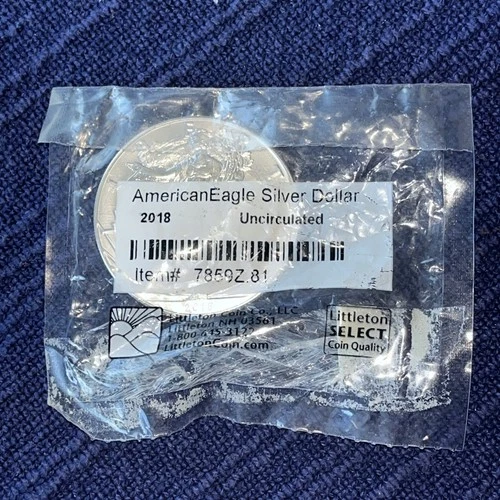 2018 AMERICAN SILVER EAGLE DOLLAR UNCIRCULATED