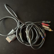 Official Microsoft Xbox 360 Audio Video AV Component HD Cable Cord  Authentic 