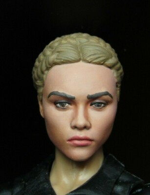 HEAD ONLY Marvel Legends Custom painted head Florence Pugh Billy Lord Star Wars