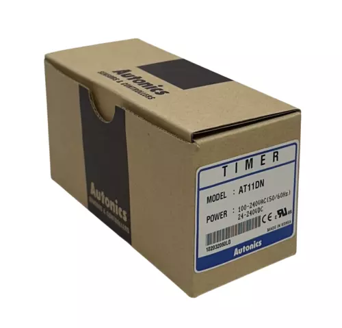 AUTONICS AT11DN MULTI-FUNCTION TIMER 100-240VAC/24-240VDC 1.5W 0-5 NSMP