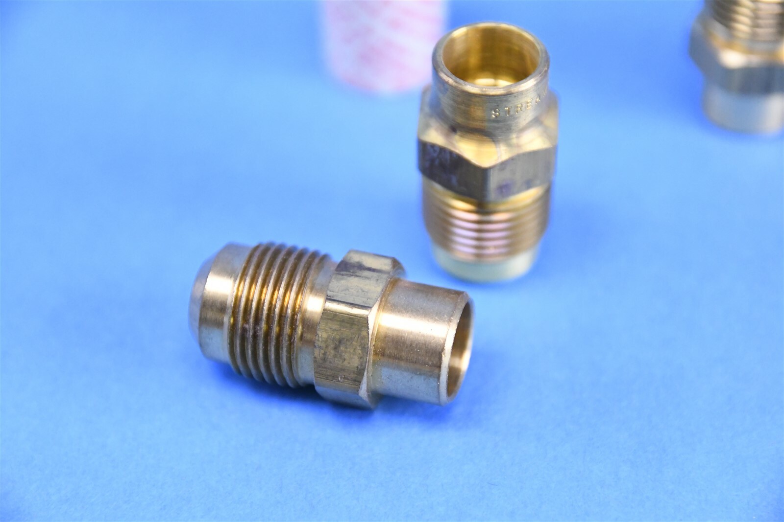 (10) 1/2" to 45° Flare to Solder Union HVAC Refrigeration Fitting