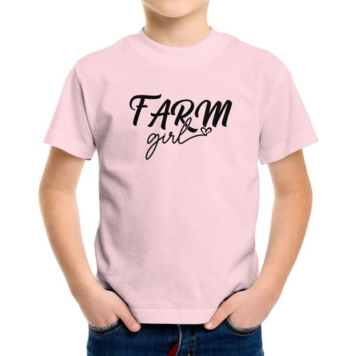 Cute Farm Girl Toddler Kids Youth T-shirt Farmgirl little girl farmer Farming - Picture 11 of 16