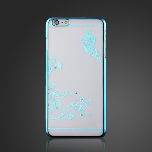 Funda trasera delgada delgada transparente con diamantes transparentes para iPhone SE 1a generación - Imagen 21 de 21