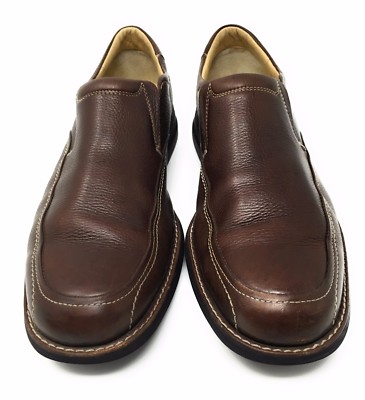 Johnston And Murphy Sz 12 Brown Mens Slip On Dress Shoes s-l400.jpg main image 3