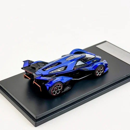 LMF 1:64 Lamborghini V12 VGT Car Model Alloy Diecast Display Gifts Red/blue - Picture 11 of 23