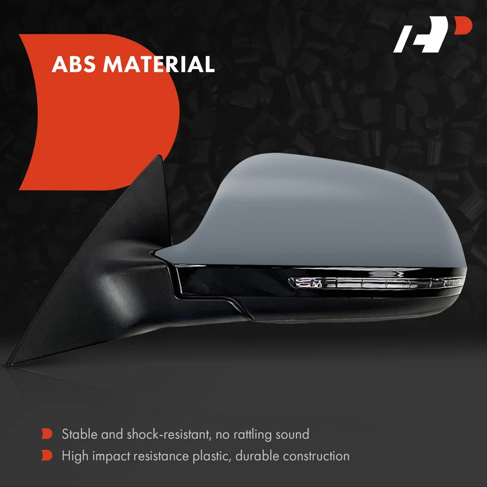 Espejo retrovisor eléctrico A-Premium con plegable eléctrico térmico para Audi A3 2011-2013 A3 Quattro Foto 3 de 4