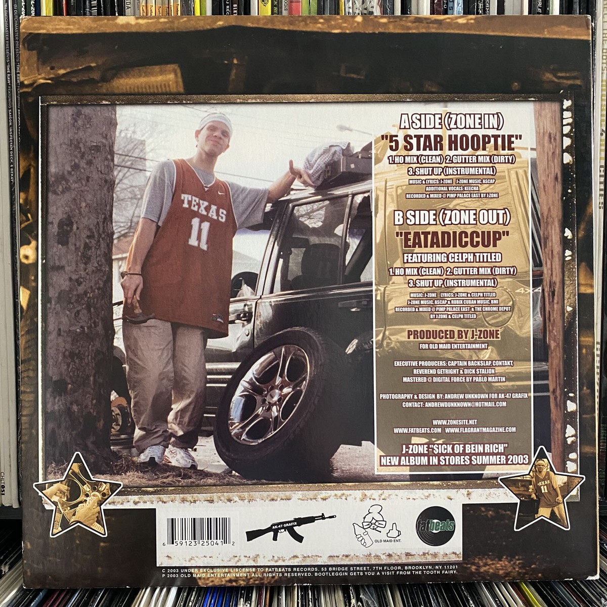 J-ZONE - 5 STAR HOOPTIE / EATADICCUP (12