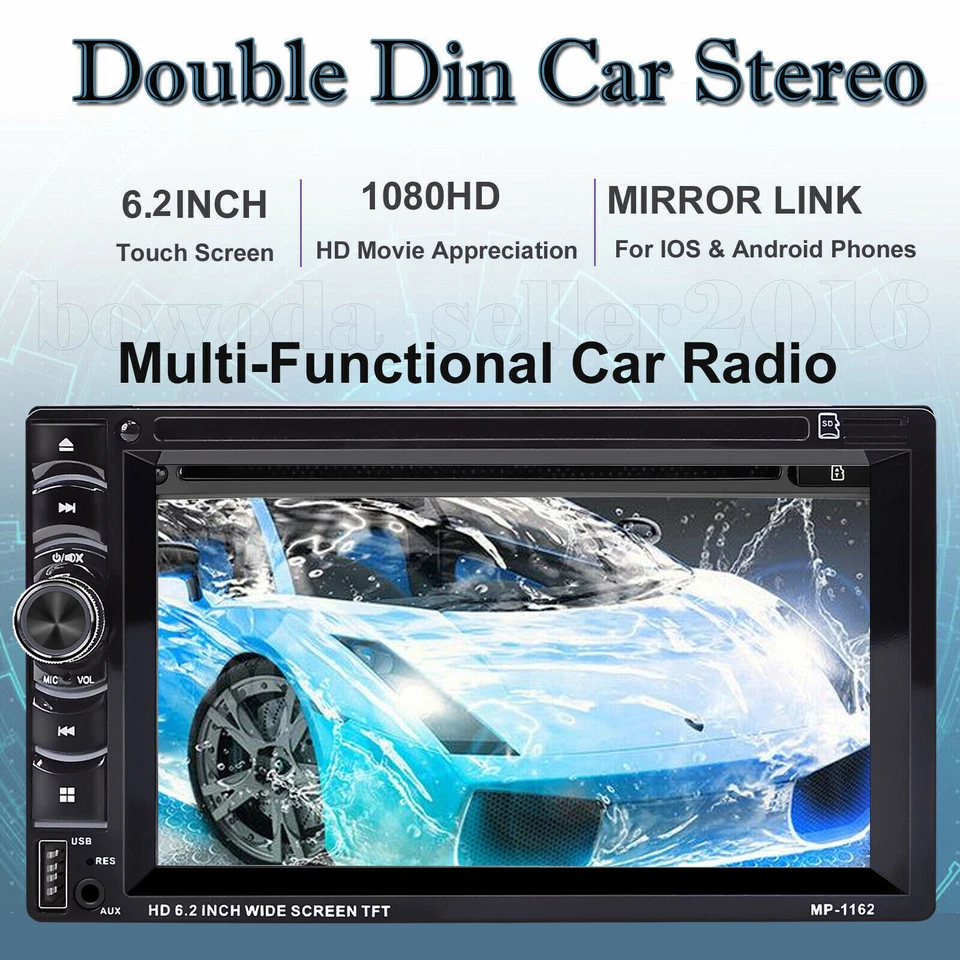 Fit Jeep Wrangler Compass Patriot Car MP5 Radio Stereo Mirrors-GPS+Backup Camera - Imagem 2 de 4