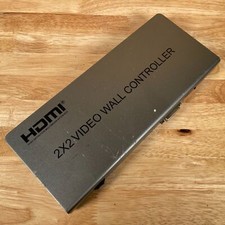 Gray High-Definition Multimedia Interface 2x2...