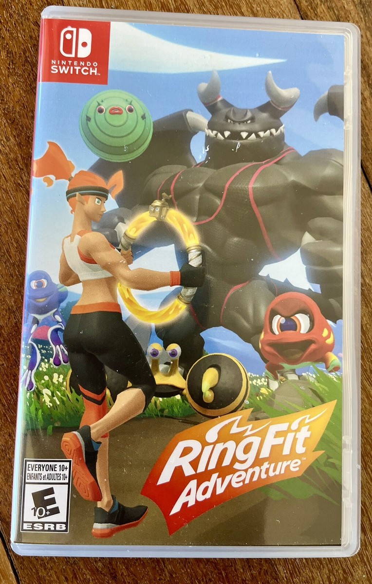 Nintendo Switch Ring Fit Adventure 2019 Fitness Exercise GAME ONLY