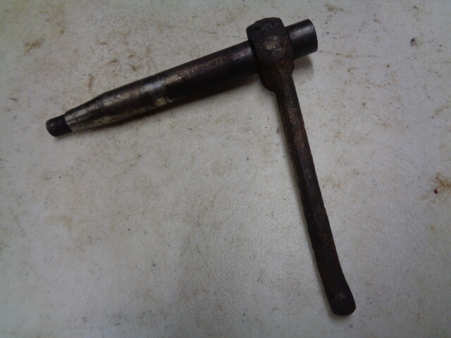 Indian Transmission Tower Bell Crank Operating Lever Shaft Chief