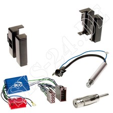 Einbaurahmen Radioblende+Adapterkabel Einbauset für Audi A4 (B5) A6 (C4) A8 (D2)