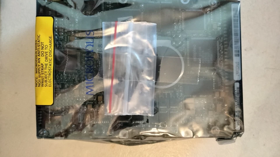 Hard Drive MICROPOLIS TOMAHAWK 3391AV 9.1GB 7.2K 50 pin Ultra SCSI-3 3.5'' - Image 2 of 4