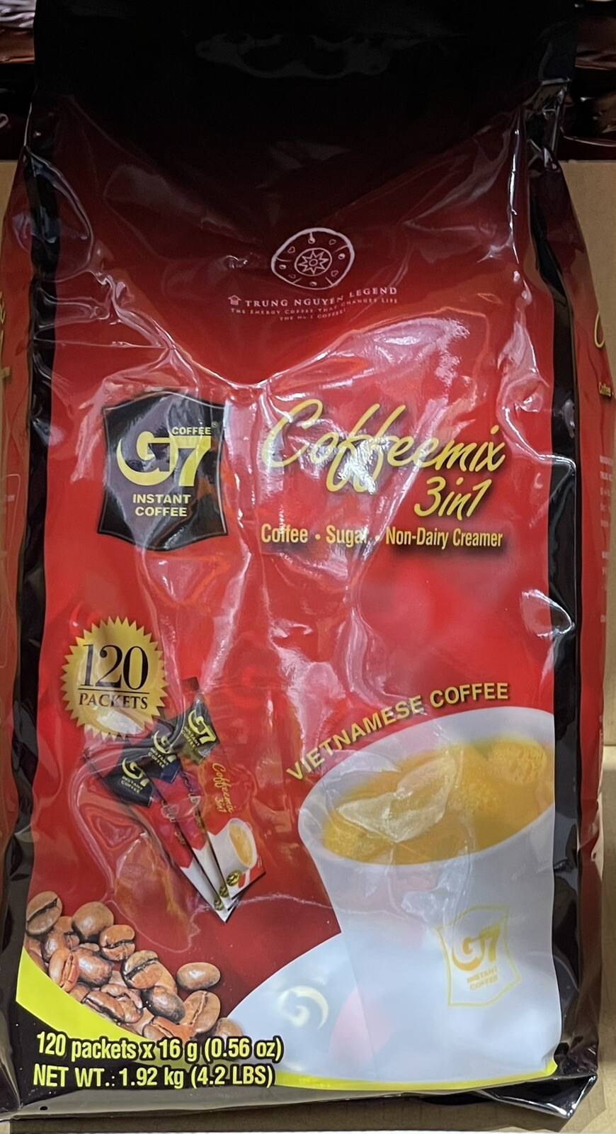 Trung Nguyen G7 Instant Coffee 3in1 Mix 120X16g eBay