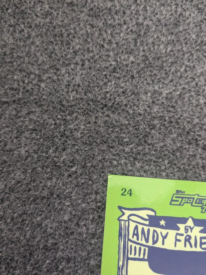 2021 TOPPS SPOTLIGHT 70 BY ANDY FRIEDMAN GARY MATTHEWS GLOSSY PARALLEL#24#D46/50 - Image 3 of 4