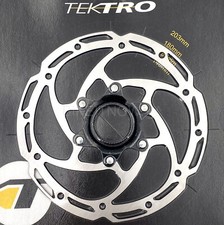 New Tektro Center Lock Bike Cycle Disc Brake Rotor 160 / 180mm,Thickness 2.3mm