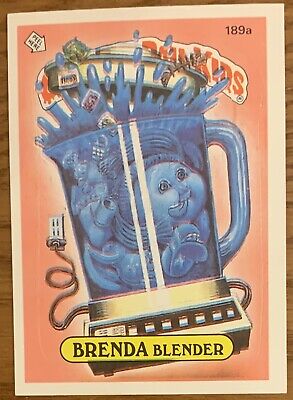 1986 GARBAGE PAIL KIDS 1st SERIES GIANT CARD #25 CREEPY CAROL VINTAGE USA RARE 