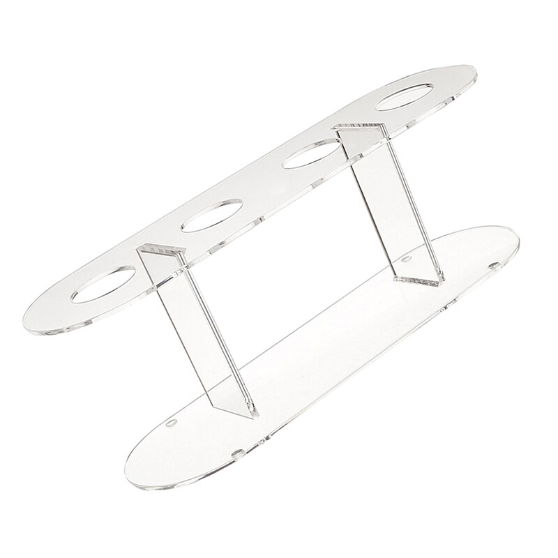 3X(1pcs Acrylic 4Hole Layer Ice Cream Holder S8I6)6