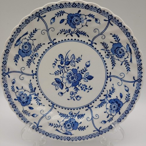 Dos (2) Platos de Pan Johnson Brothers INDIES Azul 6" Hechos en Inglaterra - Imagen 3 de 11