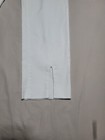 Giani Bini Junior Size 12 High Rise Split  Front Straight Leg  Jeans White — photo 6