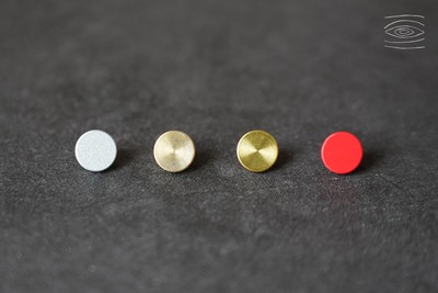 Mini 7mm/8mm Brass White Copper Camera Shutter Release Button for Fujifilm Leica