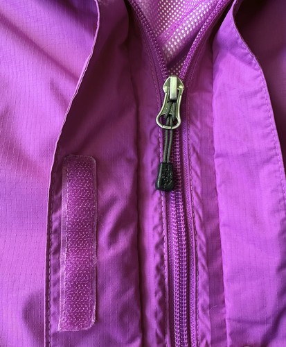 The North Face Nylon Windbreaker Hyvent Magenta Hooded Jacket Women's Size S - Picture 10 of 17