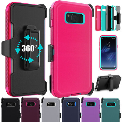 For Samsung Galaxy S8/S8 Plus/S8+ Case Heavy Duty Phone Cover /Belt Clip Holster