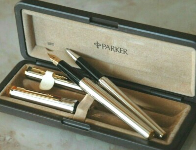 Parure De Stylos Parker 85 Florence - Taille XF, Modèle D308, Neuf De Stock