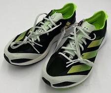 adidas Adizero Adios 7 Solar Green Lightstrike Pro 5k 10k women Running Shoes 8