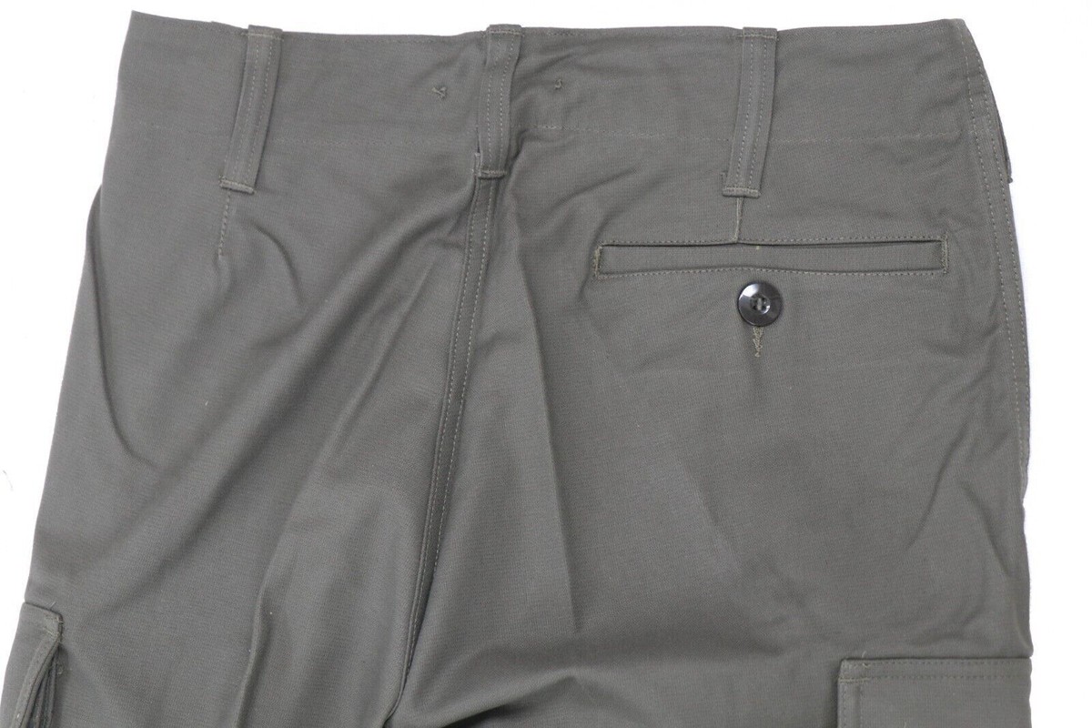 German Bundeswehr Moleskin Gray Military Pants Trousers Army Olive