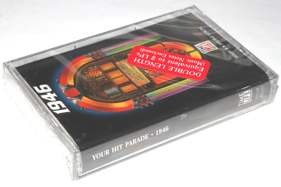 Your Hit Parade - 1946 - 24 Songs (Cassette Tape 1989) 1940s 40s NEW SEALED - Image 3 of 4