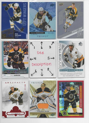 Boston Bruins * * SERIAL #'d Rookies Autos Jerseys * * ORR ESPOSITO THORNTON - Picture 8 of 78