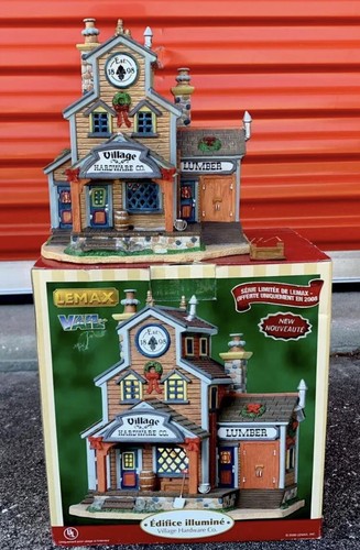 Lemax 2008 Lighted Building No.85689 Village Collection Hardware Co. - Picture 6 of 9