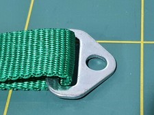 Anchor Plate 3mm Flat for 25mm webbing or seat belts fixing point - UK Seller