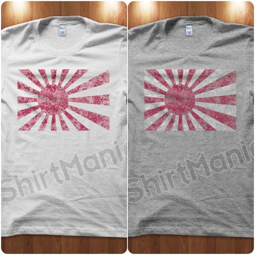 T-Shirt Maglietta Bandiera Giapponese Giappone Japan Maglia Flag Sport Uomo  | eBay